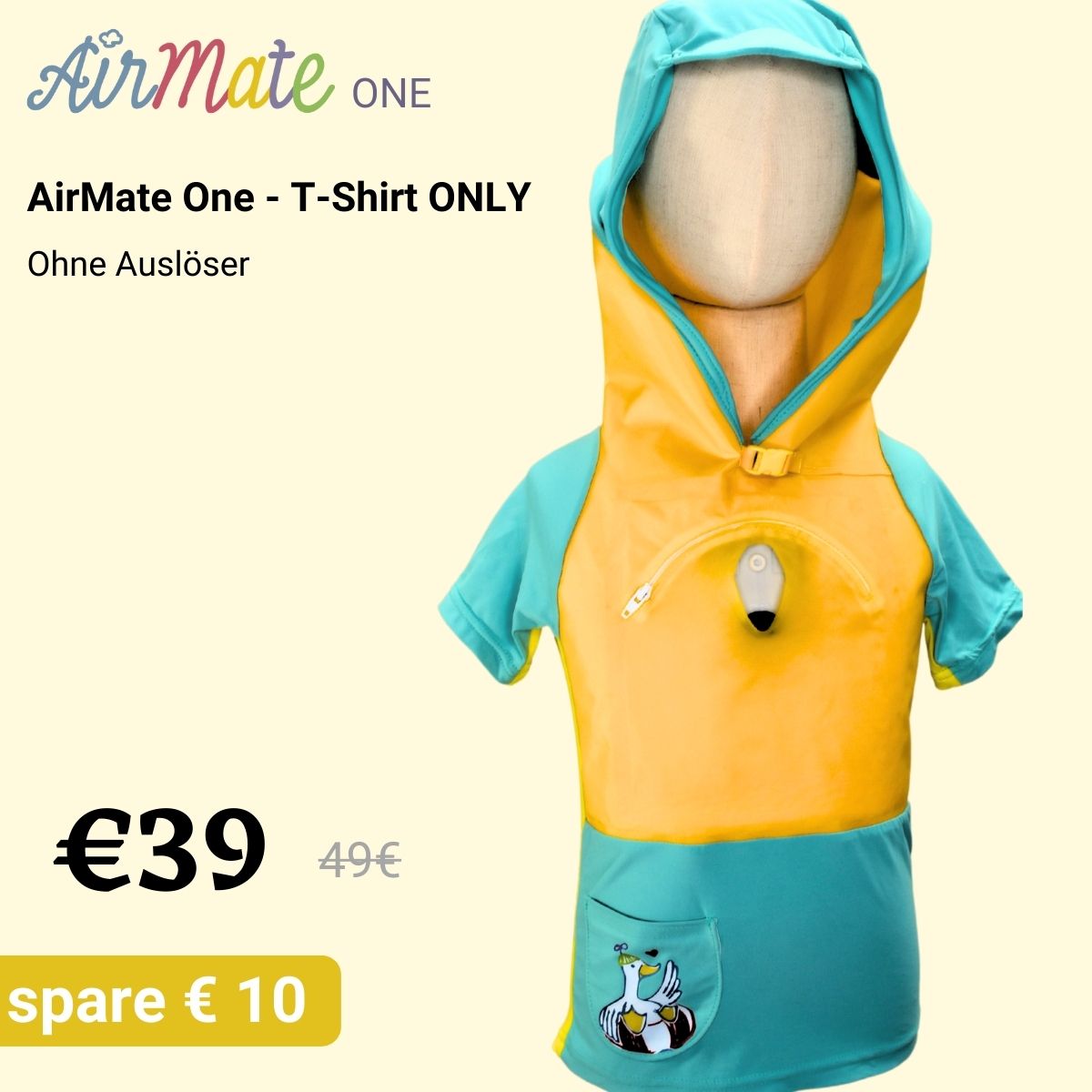 AirMate One T-Shirt ONLY (ohne Auslöser)